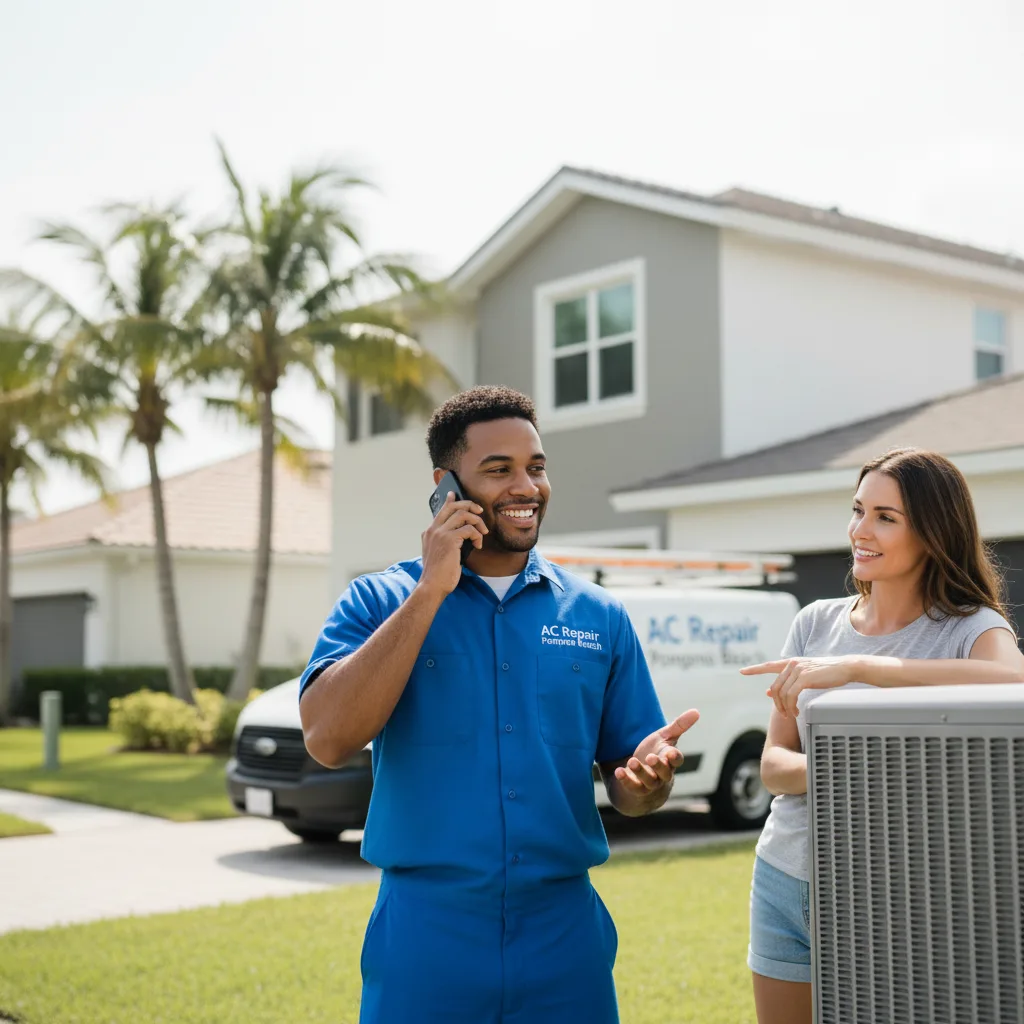 AC Repair Pompano Beach customer support in Stanford